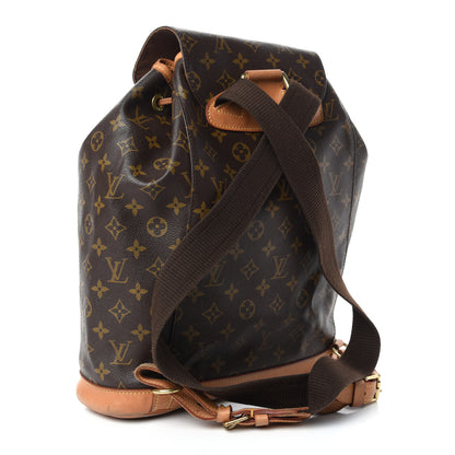 Louis Vuitton Monogram Montsouris GM Backpack 3 of 9