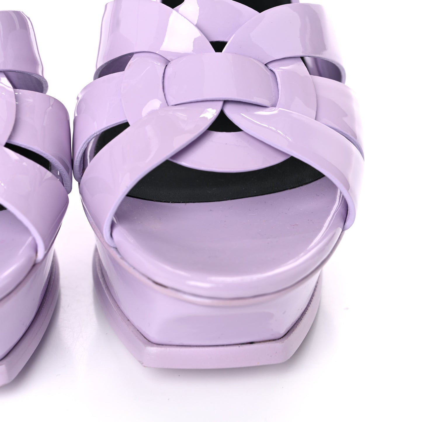 Patent Tribute 105 Platform Sandals 40 Lavender