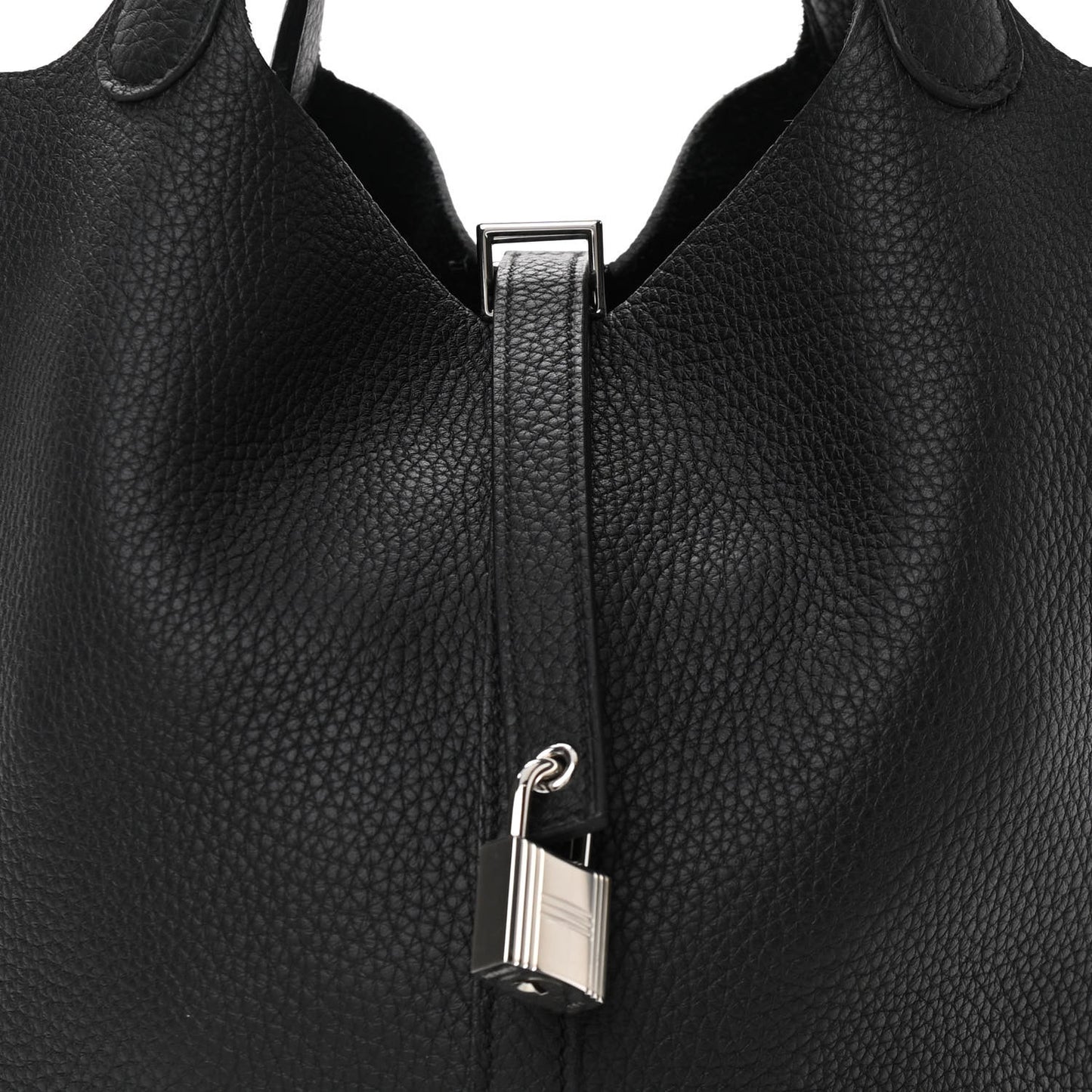 Taurillon Clemence Picotin Lock 22 MM Black