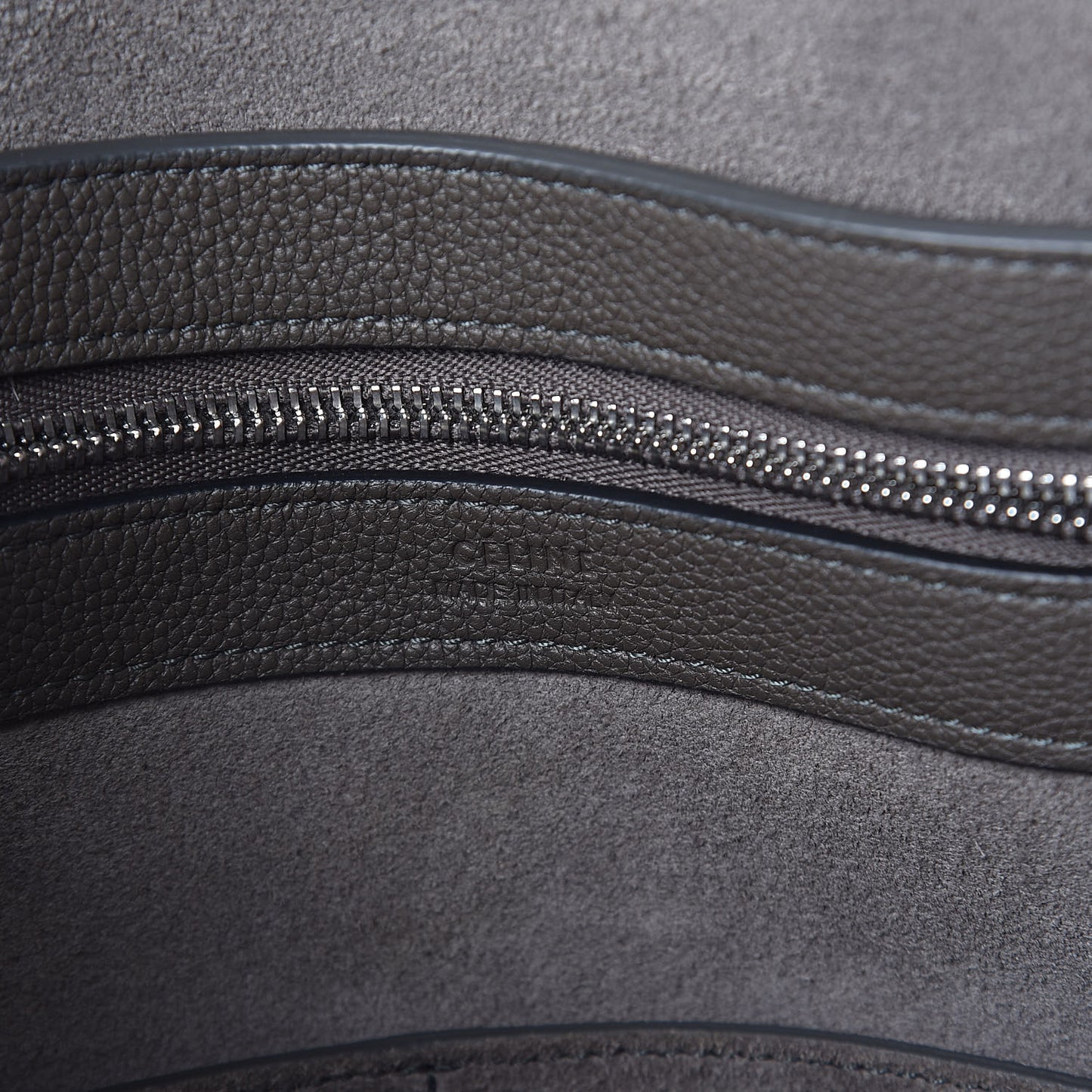Soft Grained Calfskin Small Belt Cabas Phantom Taupe