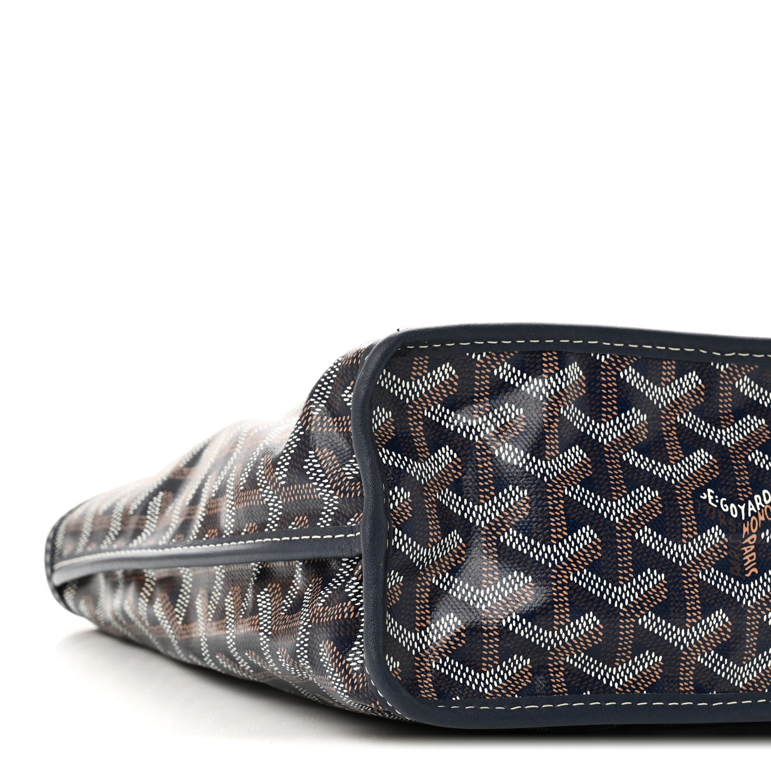 Goyard Goyardine Reversible Mini Anjou Navy 15 of 17