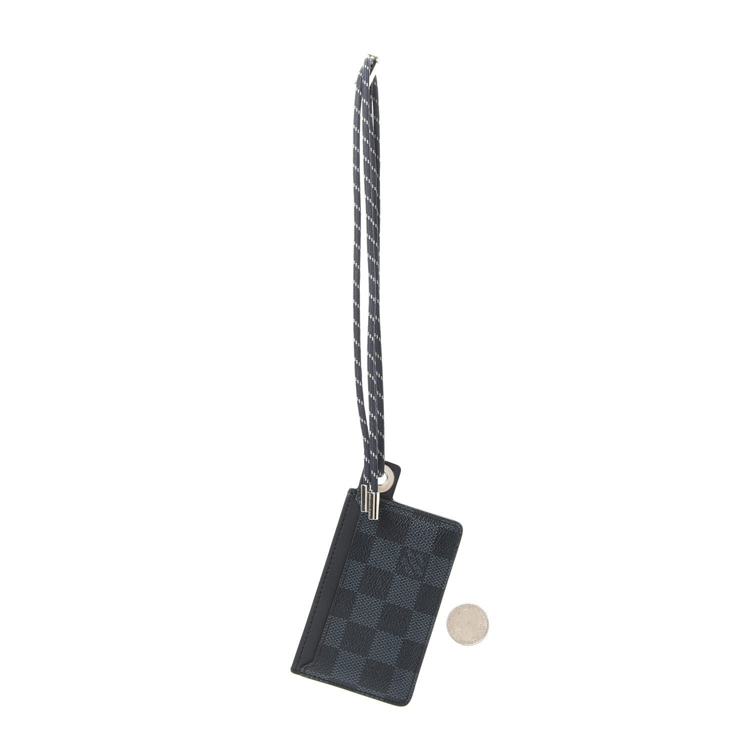 Louis Vuitton Damier Cobalt America's Cup Regatta Ribbon Card Holder 2 of 7