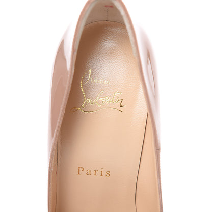 Christian Louboutin Patent So Kate 120 Pumps 38.5 Nude 7 of 11