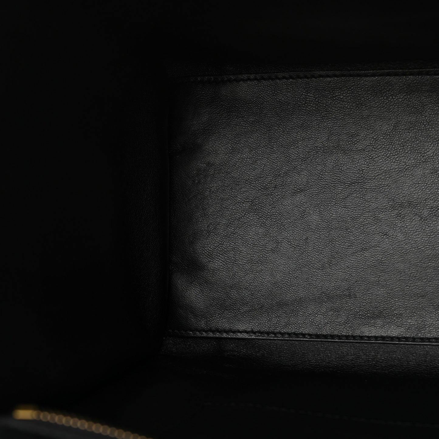 Smooth Calfskin Mini Luggage Black