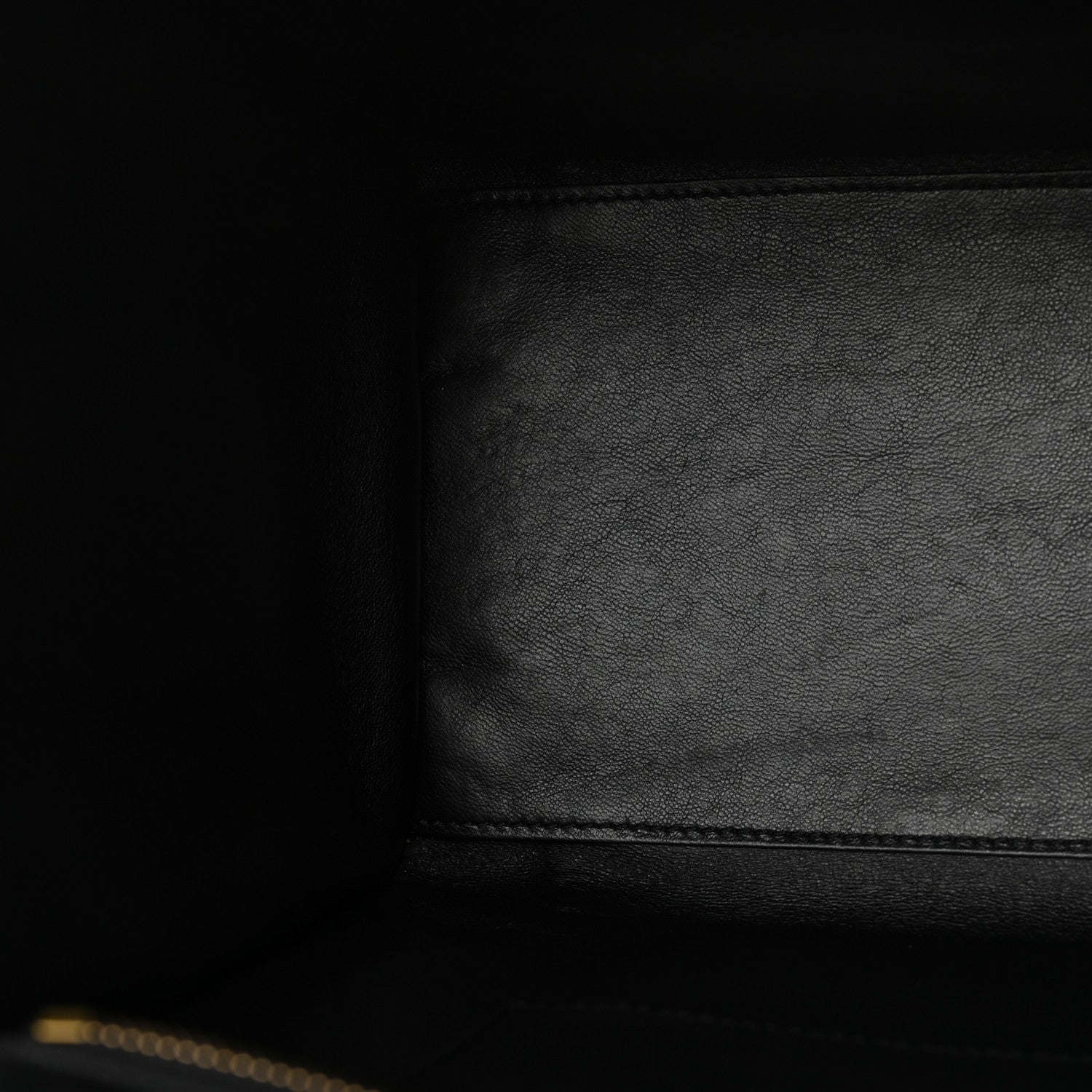 Celine Smooth Calfskin Mini Luggage Black 10 of 14