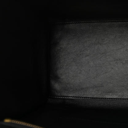 Celine Smooth Calfskin Mini Luggage Black 10 of 14