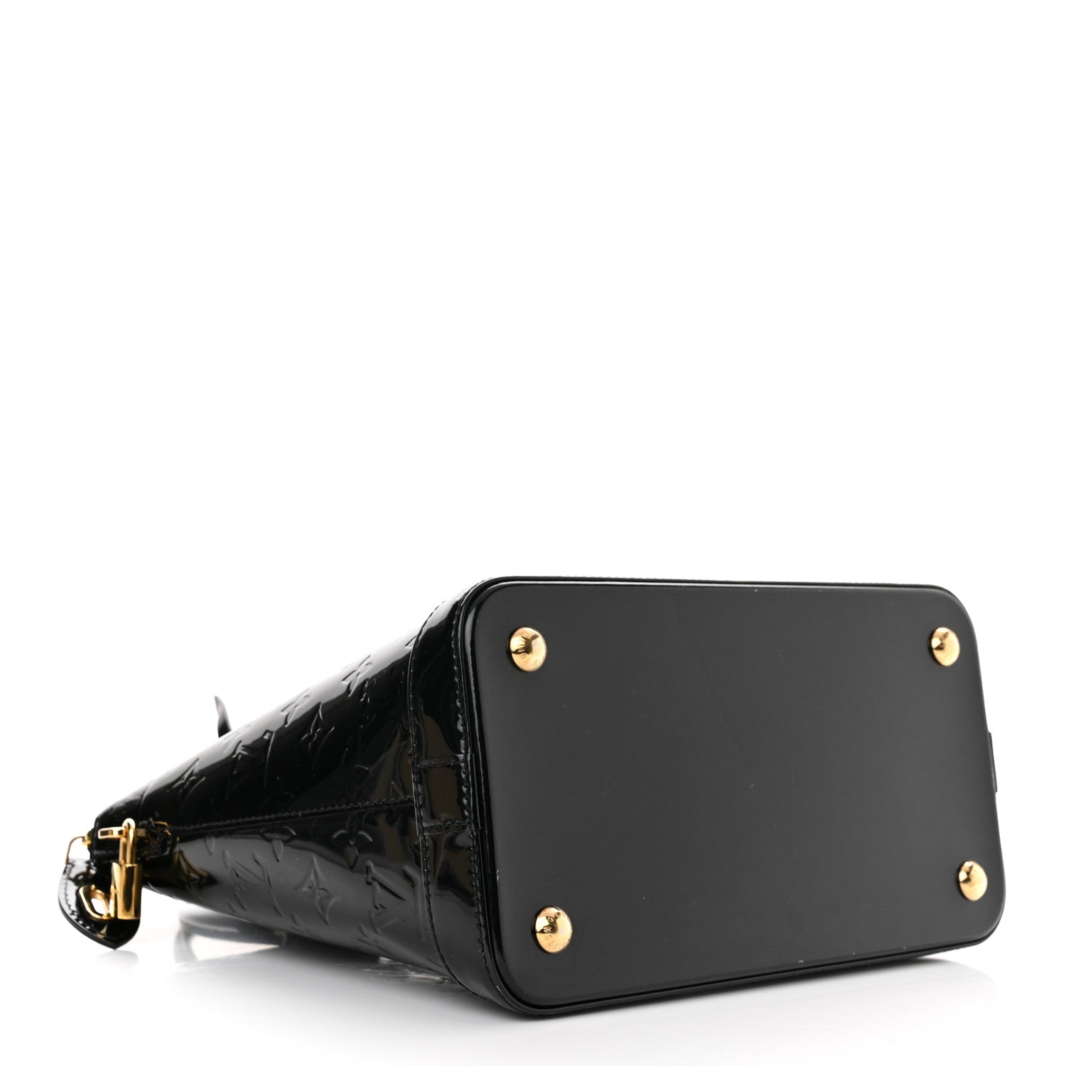 Louis Vuitton Vernis Lockit PM Black 3 of 9