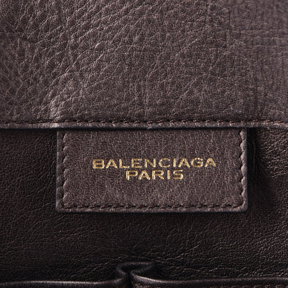 Balenciaga Glazed Elaphe Papier A4 Tote Violet 6 of 7