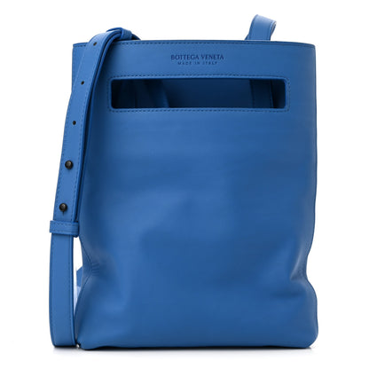 Bottega Veneta Nappa VN Crossbody Messenger Bag Blue 1 of 10