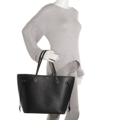 Louis Vuitton Epi Neverfull MM Black 2 of 10