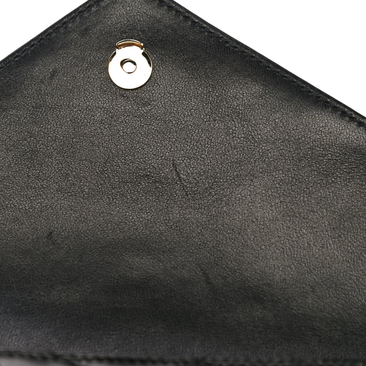 Saint Laurent Lambskin Matelasse Monogram Double Flap Bag Black 11 of 15