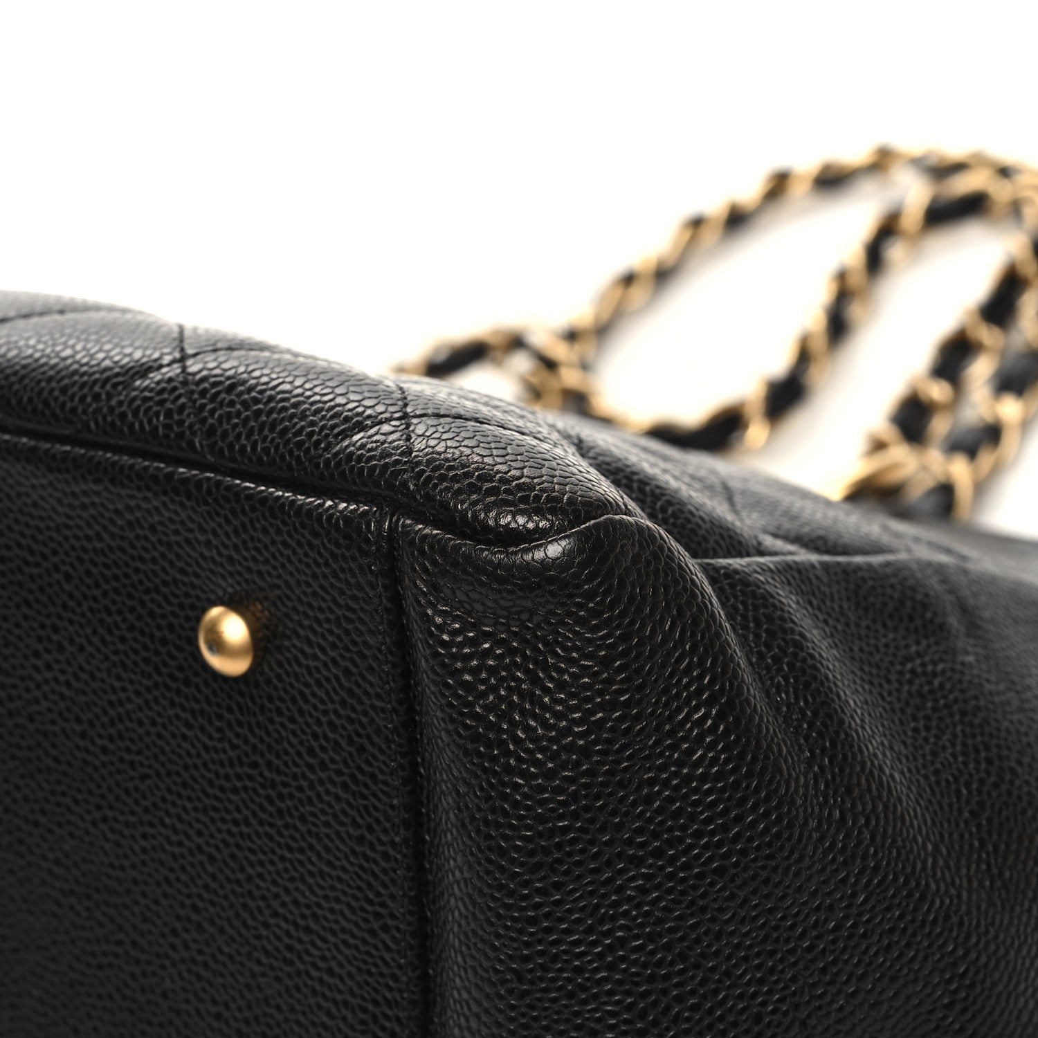 Chanel Caviar Quilted Grand Timeless Shopping Tote GTT Black 12 of 12