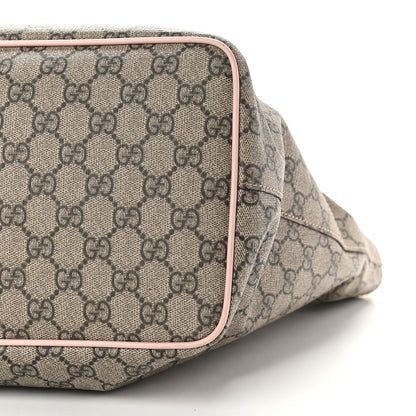 Gucci Soft GG Supreme Monogram Diaper Bag Pink 9 of 10
