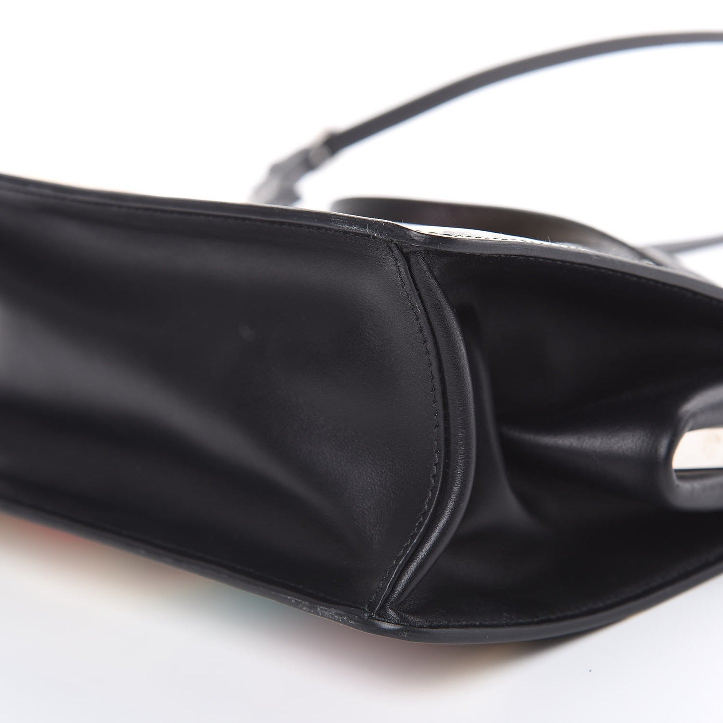 Saffiano Vintage Comics Light Frame Bag Lago Black