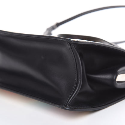Prada Saffiano Vintage Comics Light Frame Bag Lago Black 10 of 11