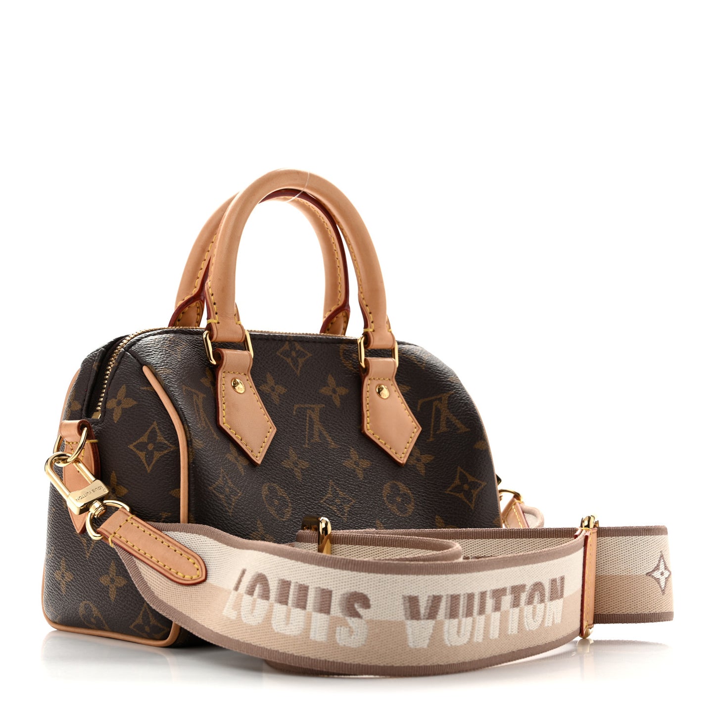 Monogram Speedy Bandouliere 20 Beige