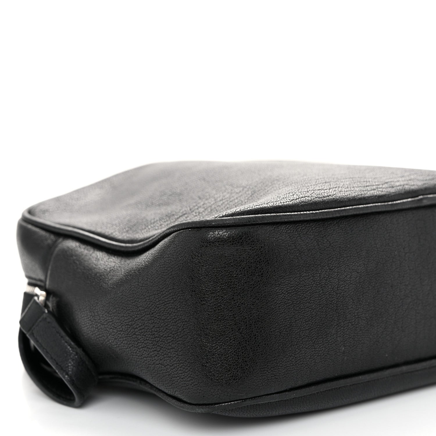 Saint Laurent Lambskin Monogram Small Lou Camera Bag Black 9 of 10