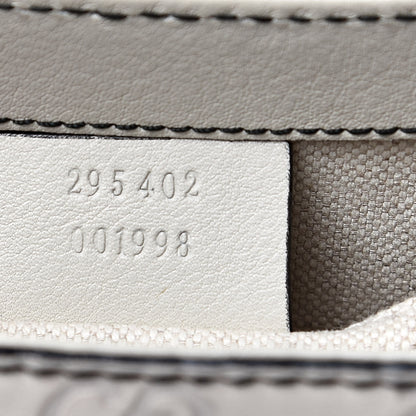 Gucci Guccissima Signature Medium Emily Chain Shoulder Bag Mystic White 7 of 17