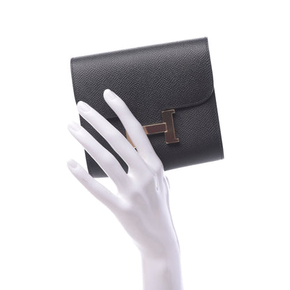 Hermes Epsom Constance Short Wallet Black 1 of 6