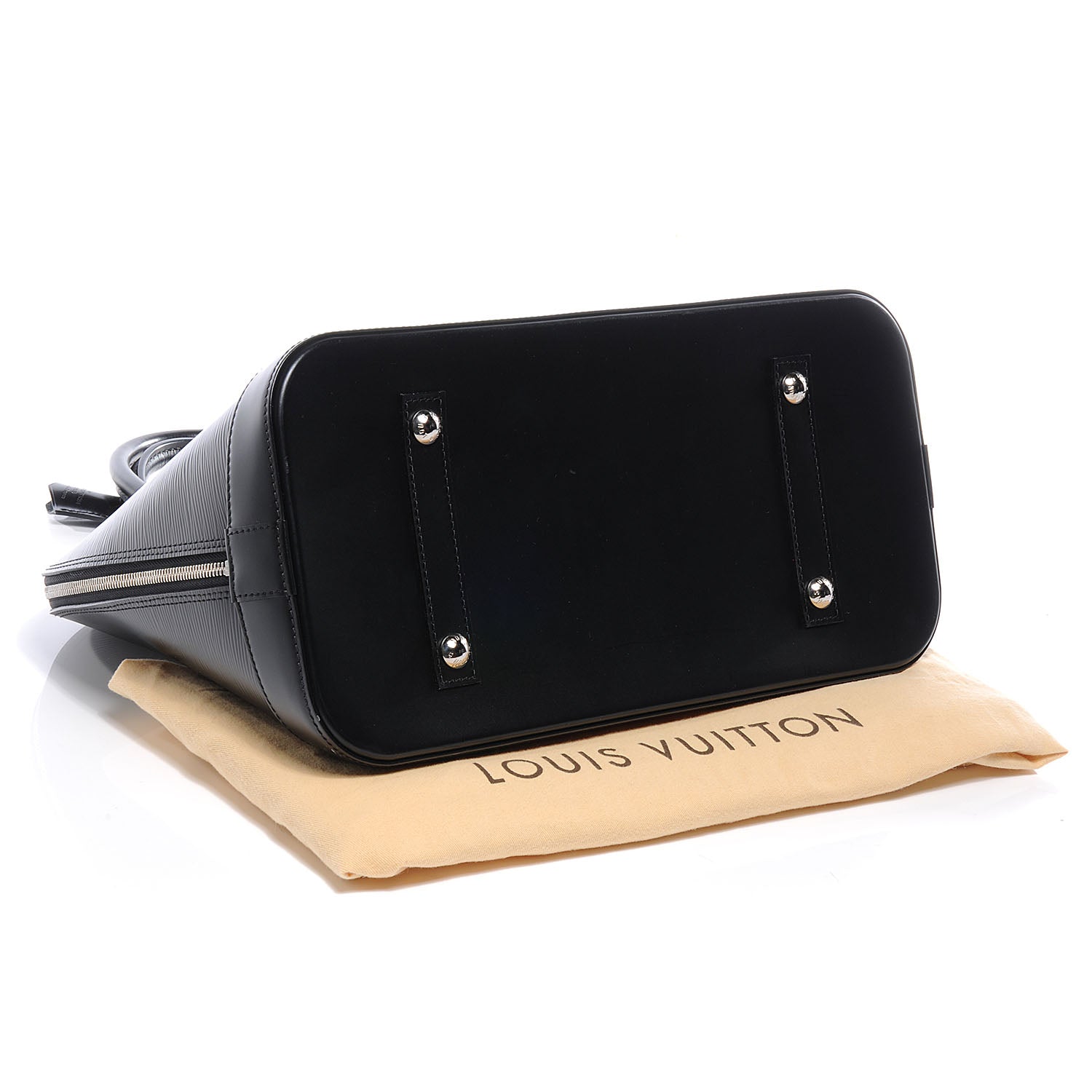 Louis Vuitton Epi Alma GM Black 4 of 7