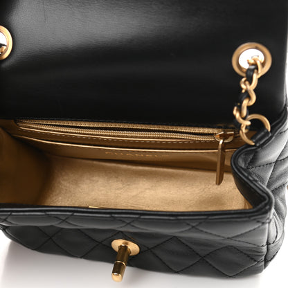 Chanel Lambskin Quilted Mini Pearl Crush Flap Black 5 of 11