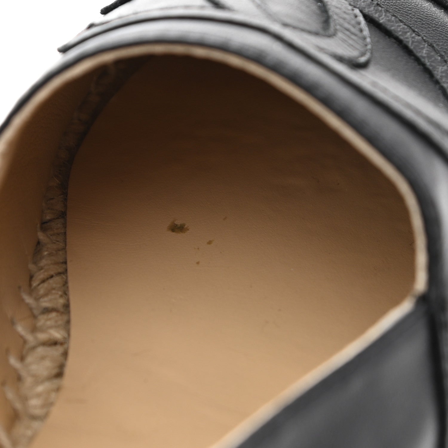 Chanel Lambskin CC Espadrilles 35 Black 10 of 11