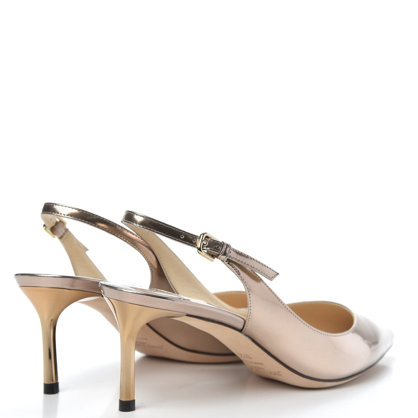 Mirror Erin 60 Slingback Pumps 37.5 Gold