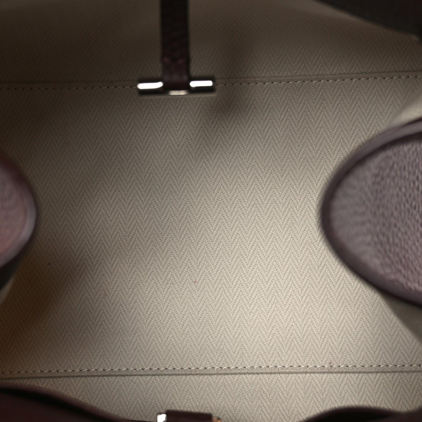 Grained Calfskin Soft Margaux 10 Bag Dark Mocha