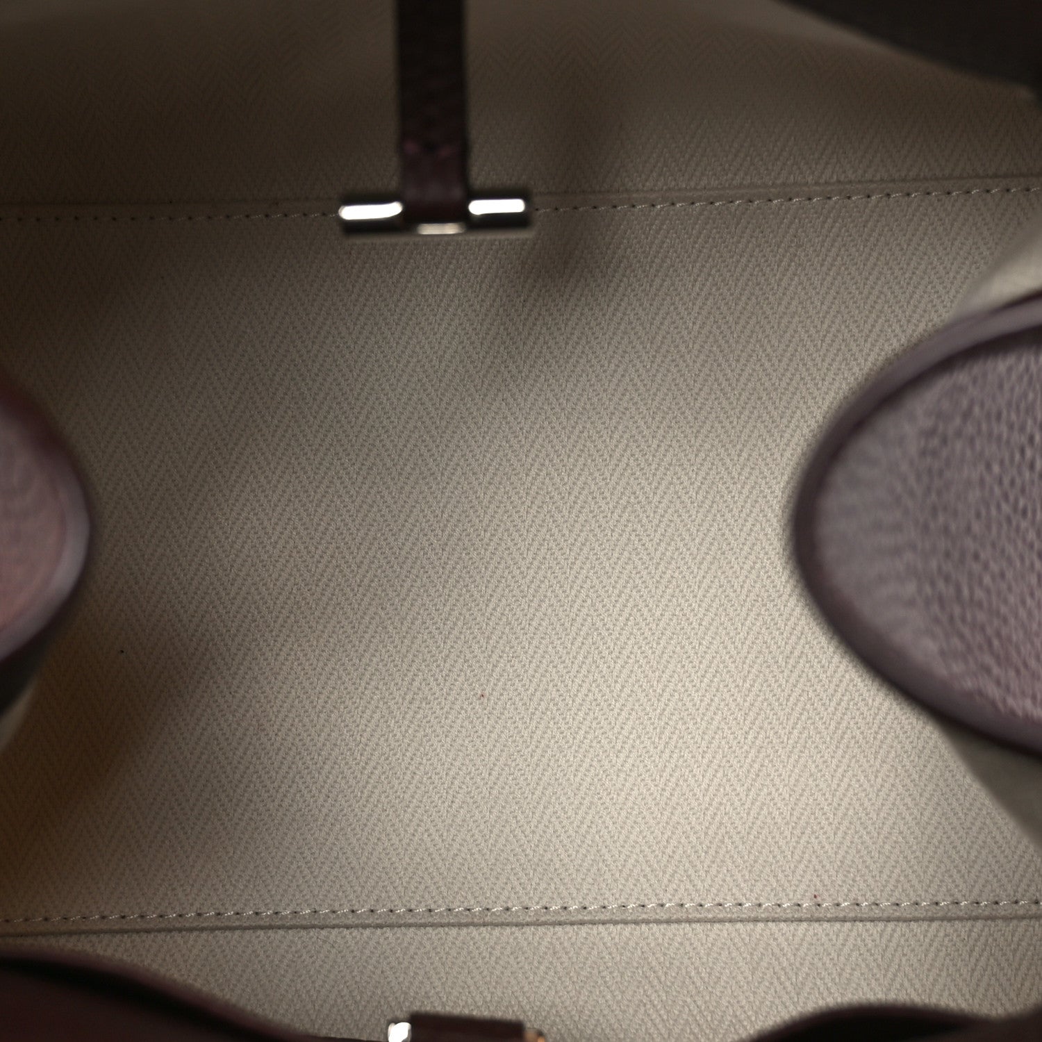 The Row Grained Calfskin Soft Margaux 10 Bag Dark Mocha 5 of 9