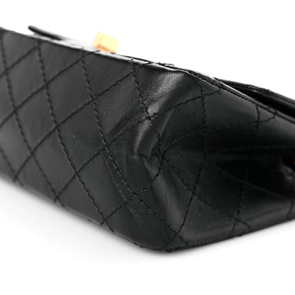 Chanel Aged Calfskin Quilted 2.55 Reissue Mini Flap Black 9 of 11