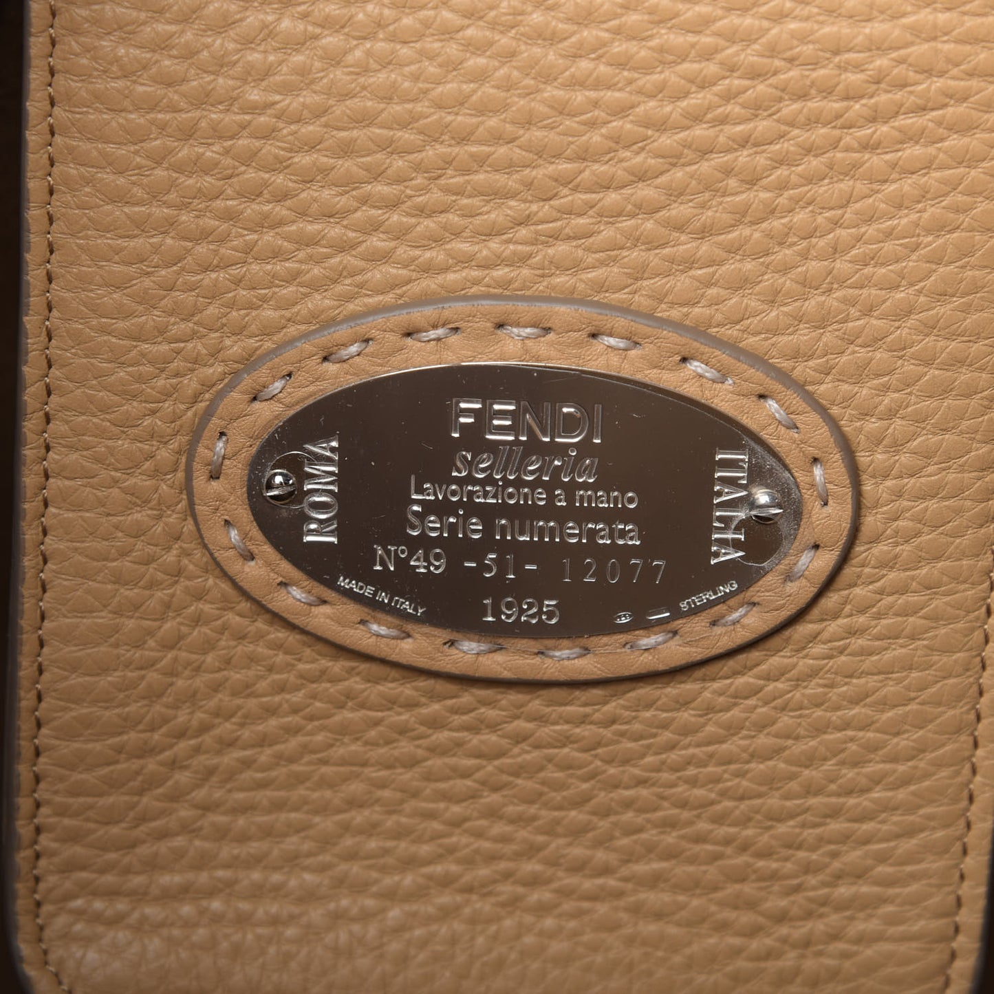 Cuoio Romano Selleria Bi-Color Carla Shopping Tote Camelia Miele Scuro