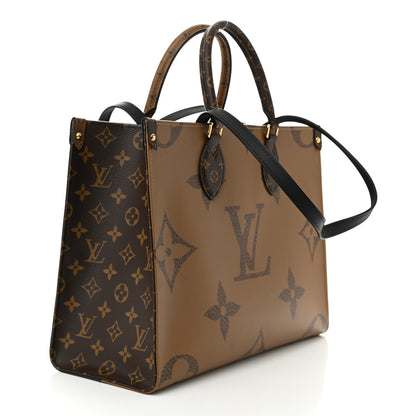 Louis Vuitton Reverse Monogram Giant Onthego MM 3 of 10