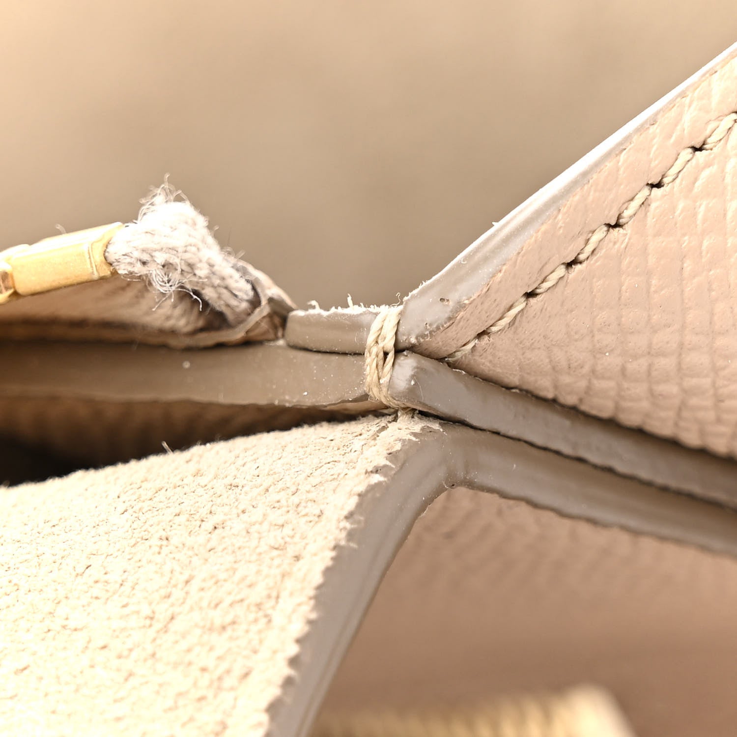 Celine Grained Calfskin Mini Belt Bag Light Taupe 11 of 13