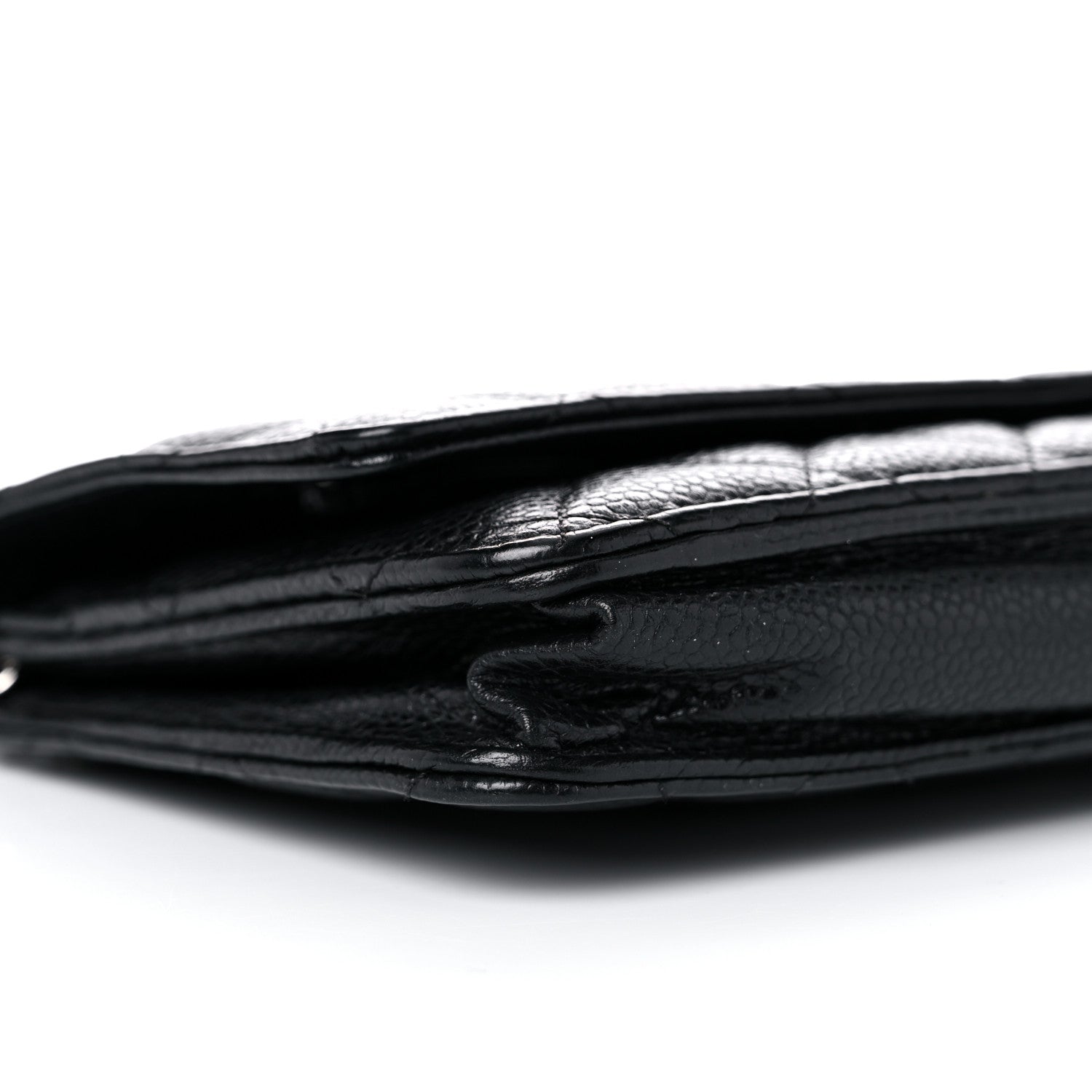 Chanel Caviar Quilted Wallet On Chain WOC Black 9 of 13