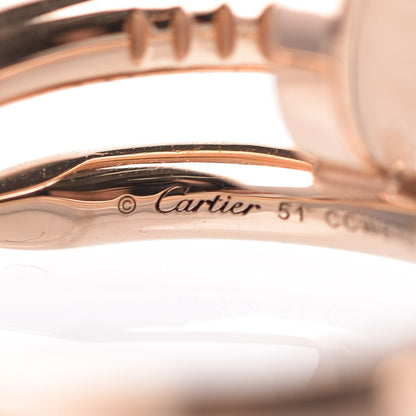Cartier 18K Pink Gold Juste Un Clou Ring 51 5.75 5 of 6