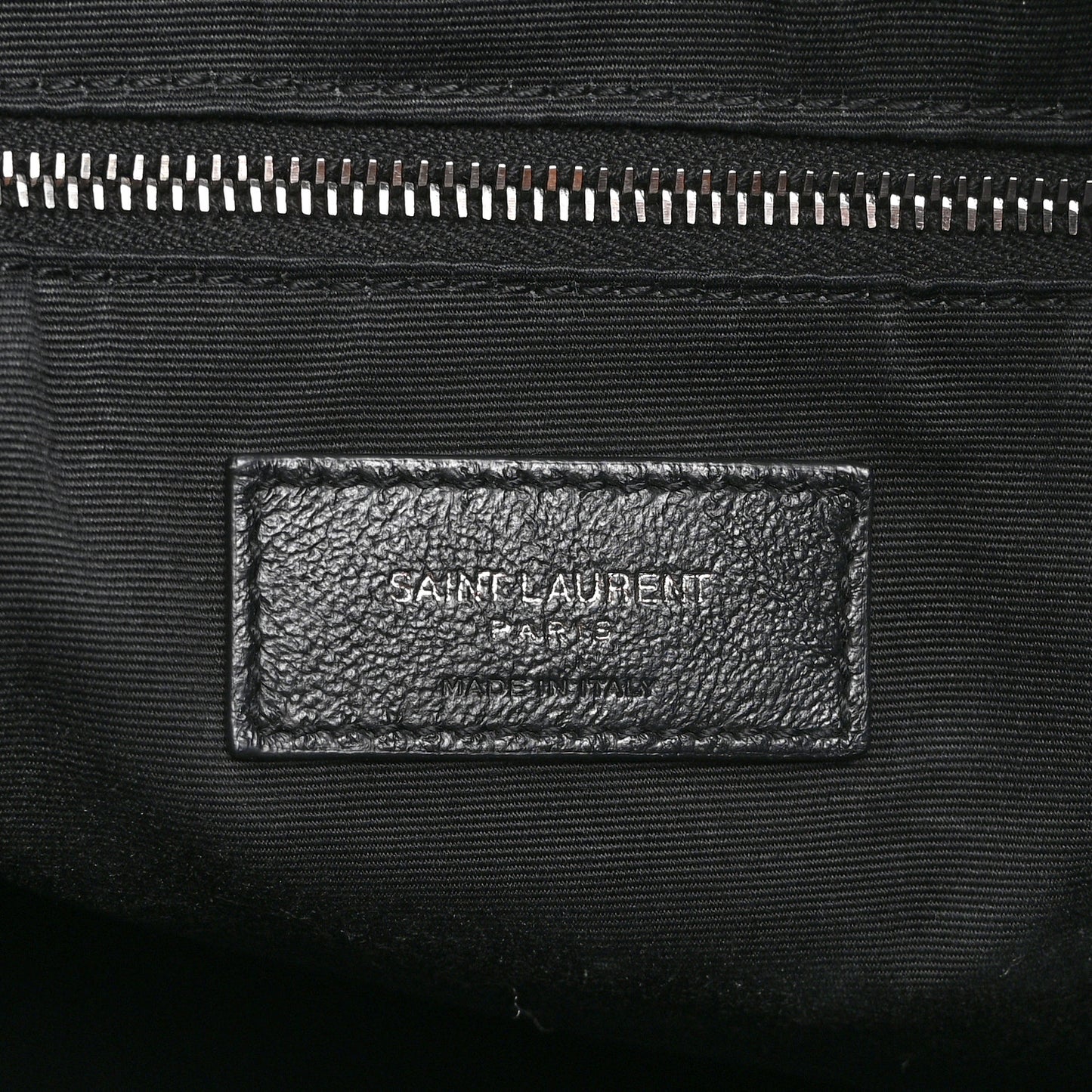 Crinkled Calfskin Matelasse Monogram Large Niki Shopper Tote Black