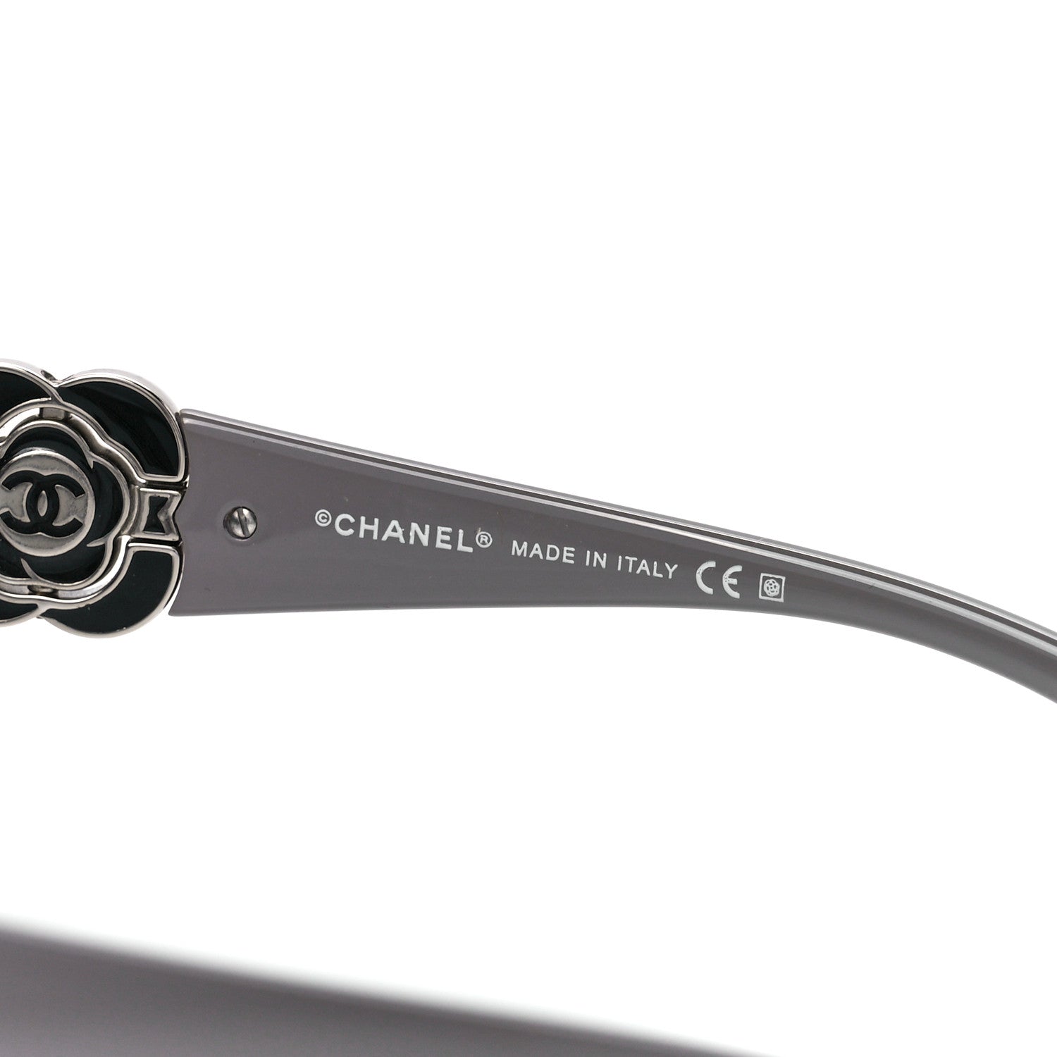 Chanel Camellia CC Sunglasses 6032 Grey 5 of 6
