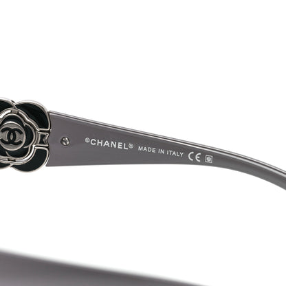 Chanel Camellia CC Sunglasses 6032 Grey 5 of 6