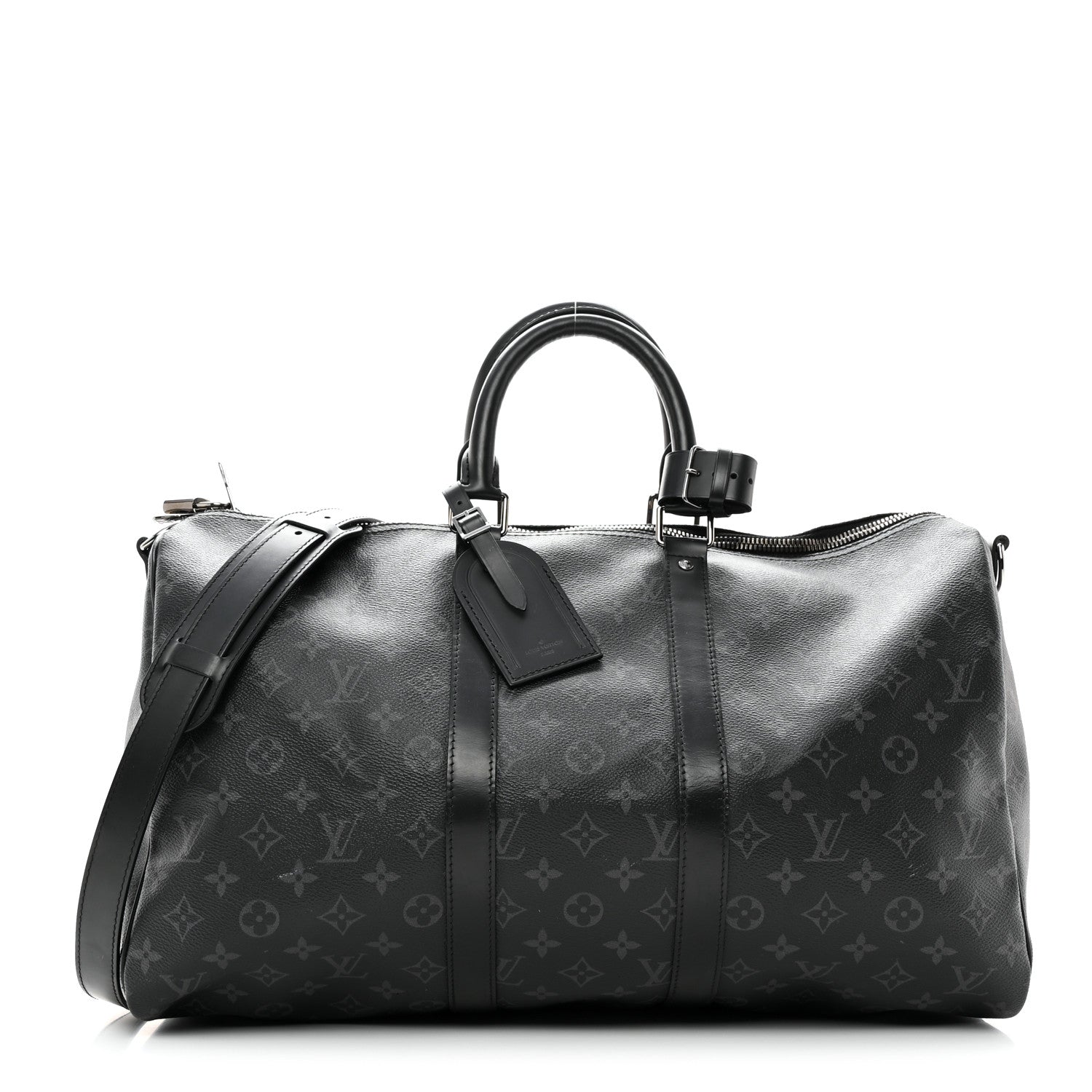Louis Vuitton Monogram Eclipse Keepall Bandouliere 45 1 of 14