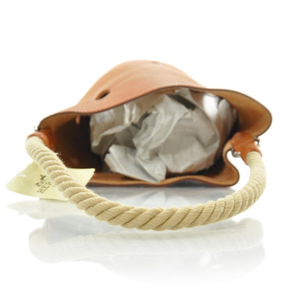 Hermes Taurillon Clemence Mangeoire Rope Bag Orange 5 of 8