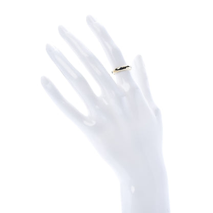 Cartier 18K Yellow Gold Blue Sapphire 4mm Wedding Band Ring 48 4.5 2 of 5