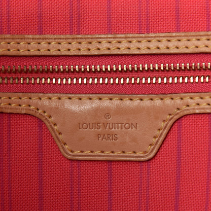 Louis Vuitton Damier Azur Delightful MM Pink 6 of 10