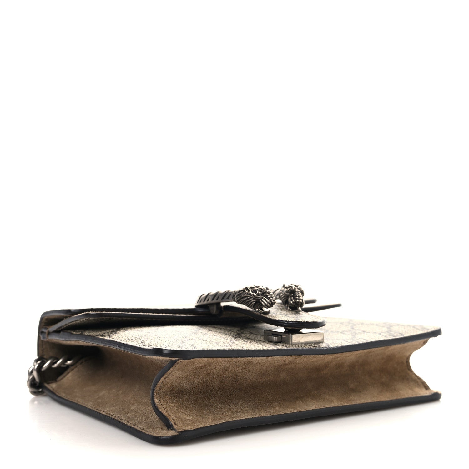 Gucci GG Supreme Monogram Mini Dionysus Shoulder Bag Taupe 4 of 11