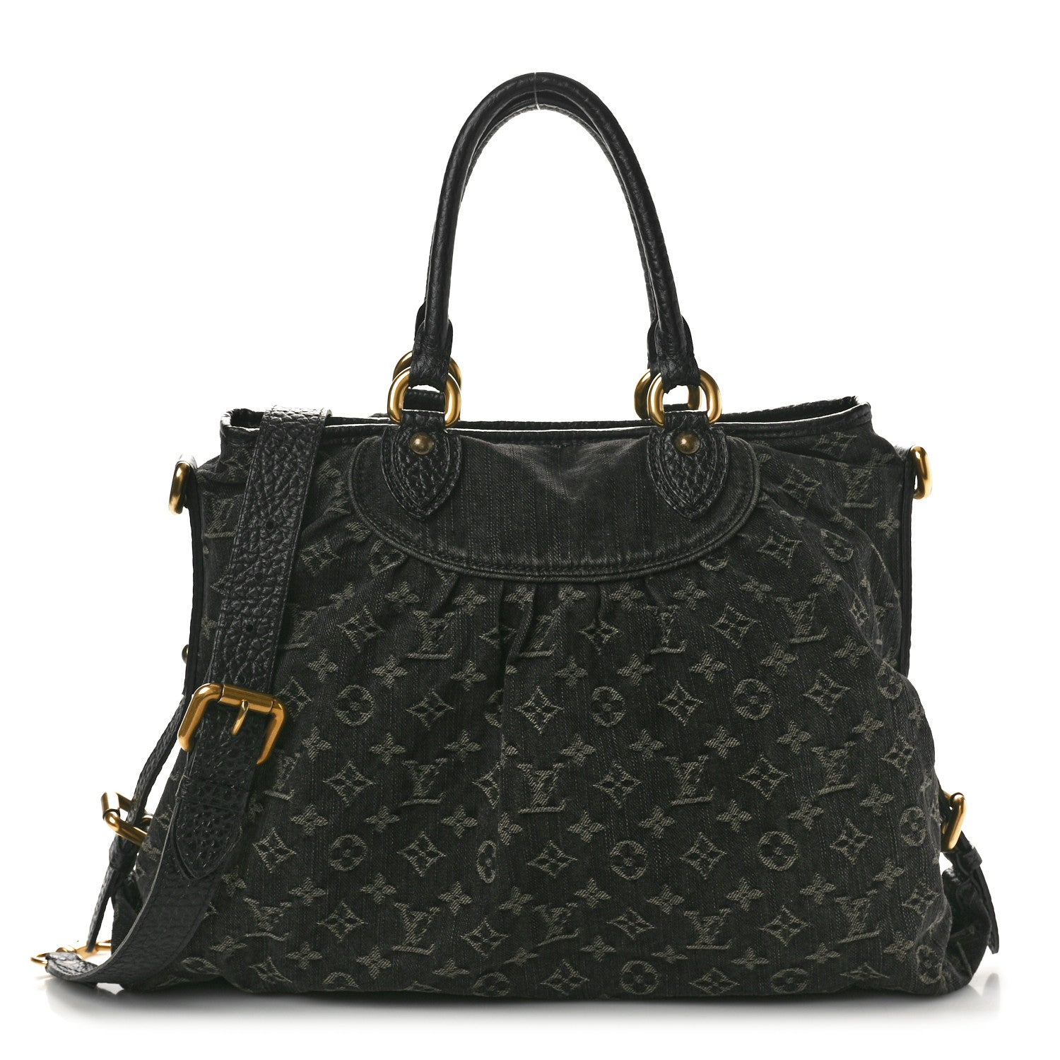 Louis Vuitton Denim Neo Cabby GM Black 1 of 9
