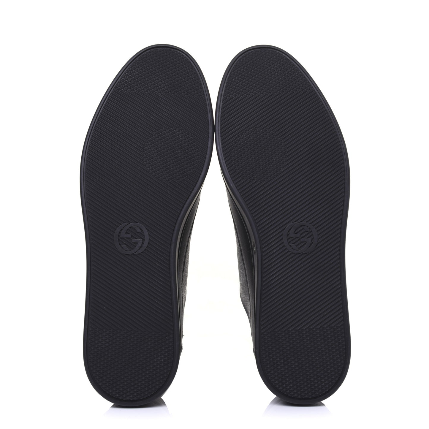 GG Supreme Monogram Mens Low Top Sneakers 11 Black