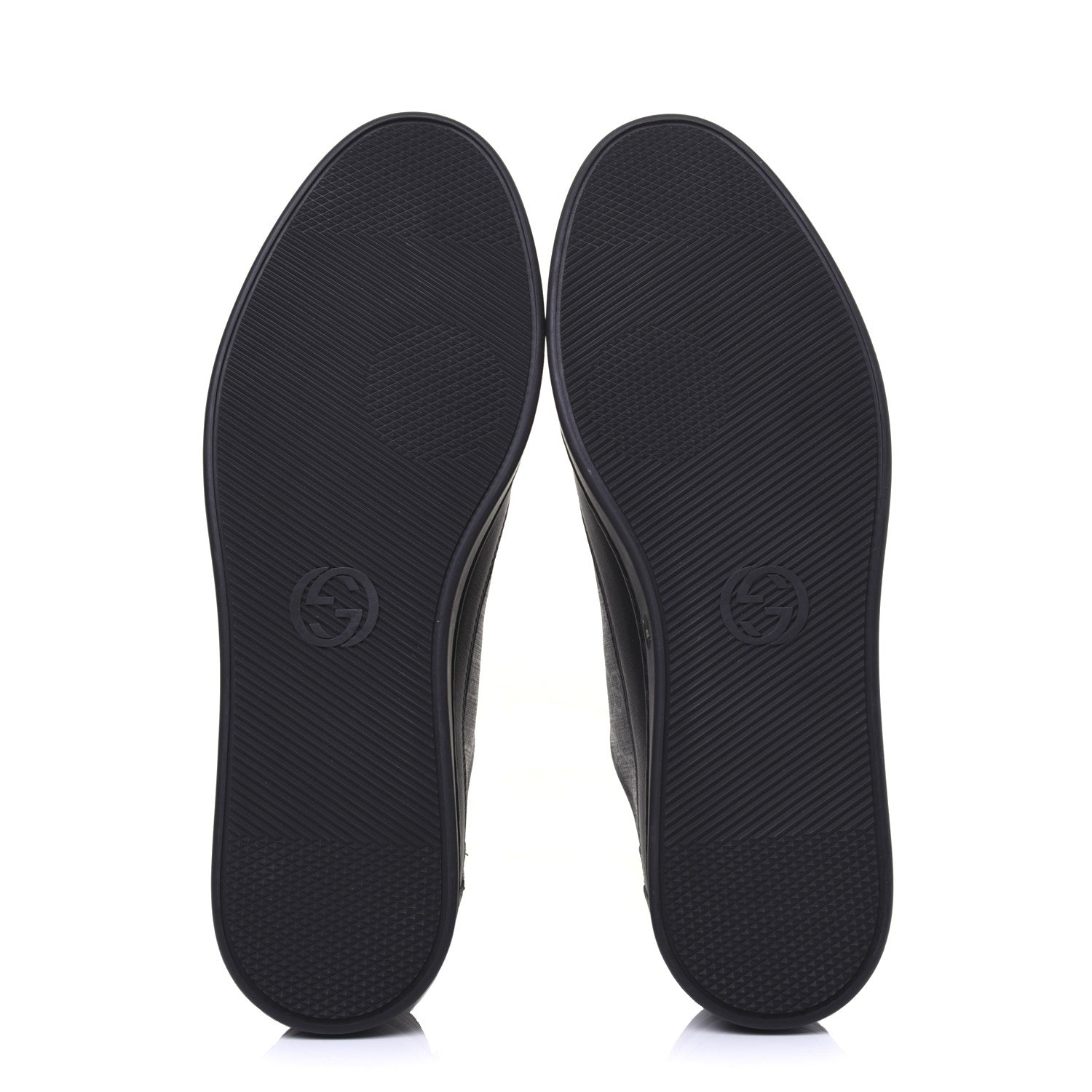 Gucci GG Supreme Monogram Mens Low Top Sneakers 11 Black 6 of 12