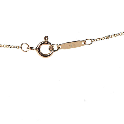 Tiffany 18K Yellow Gold Diamond Small Cross Pendant Necklace 6 of 6