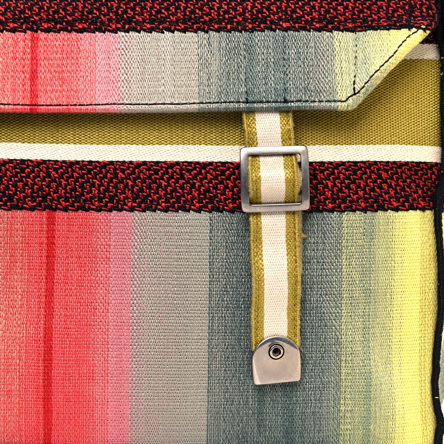 Christian Dior Canvas Embroidered Dioraura Messenger Multicolor 10 of 10