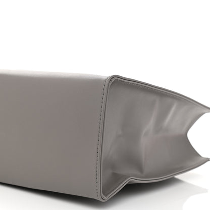 Telfar Vegan Leather Medium Shopping Bag Grey 9 of 9