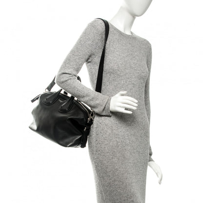 Givenchy Pebbled Calfskin Small Nightingale Black 2 of 7